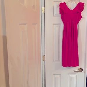 Girls summer dress, fuisha, size XL, approximately for 8,9,10,11 yr.old.